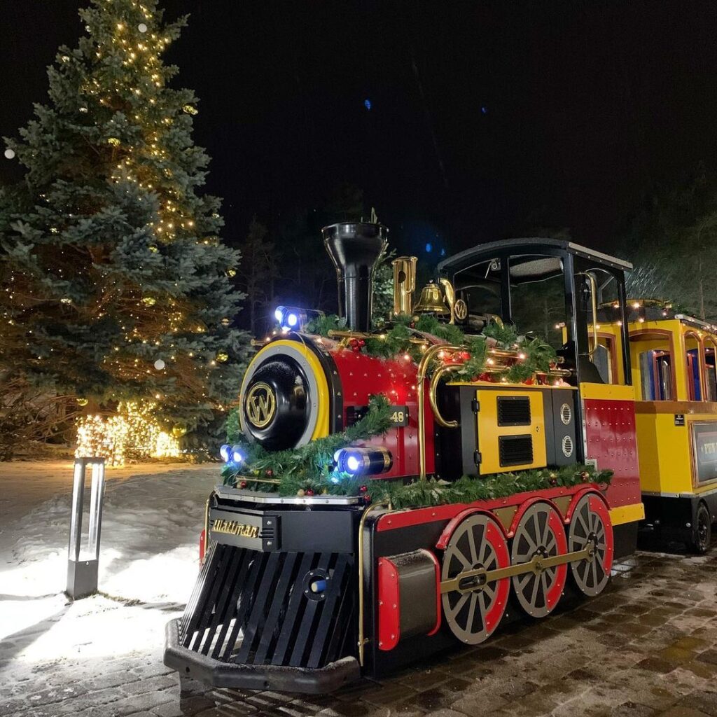 Wattman Train Christmas arenda.parovoza