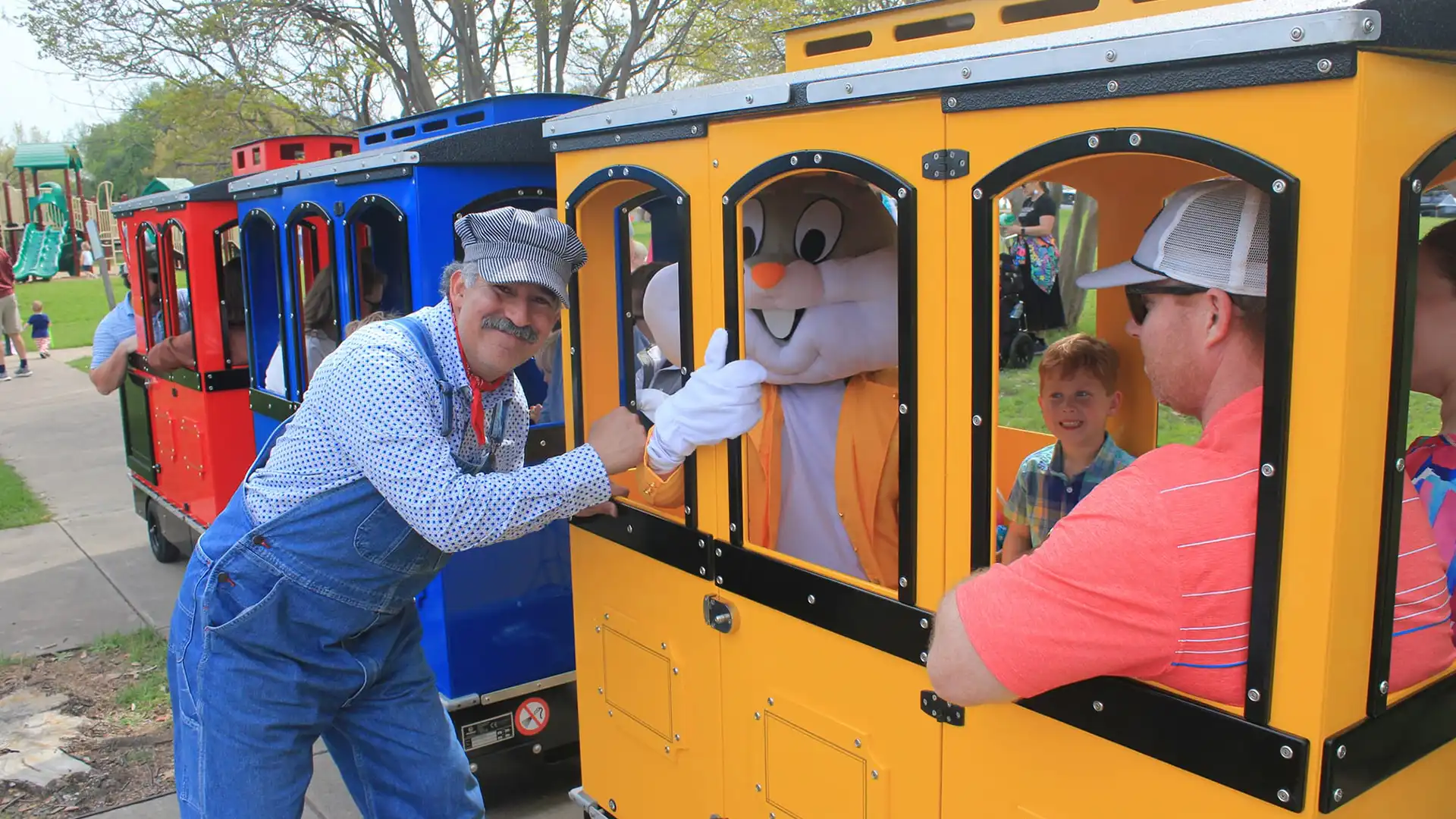 Wattman Maxi Express trackless train with guaranteed trade-in value under the Assured Value Program